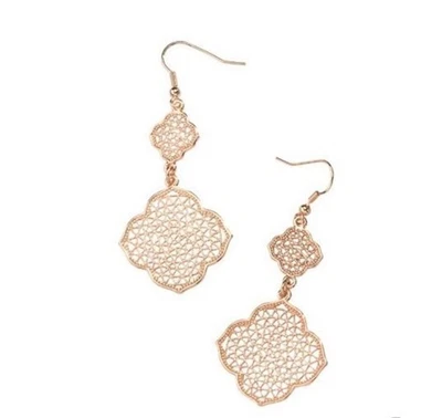 Новый Park Lane Moana розового золота подвеской крюк пирсинг серьги новый с Ярлыками филигрань - Изображение 1 из 3