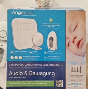 Angelcare AC117 Babyphone mit Bewegungsüberwachung + Wireless Sensormatte OVP - Bild 1 von 4