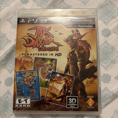 JAK AND DAXTER COLLECTION PLAYSTATION 3 GAME WITH MANUAL 2012 PS3 - Image 1 of 3