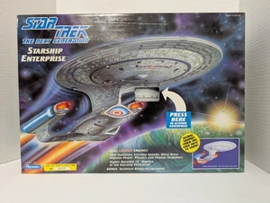 VINTAGE 1993 Star Trek TNG Starship Enterprise 15" Playmates NIB Sounds - Picture 1 of 7
