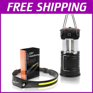 Bright LED Headlamp for Camping & Backpacking - Picture 1 of 9