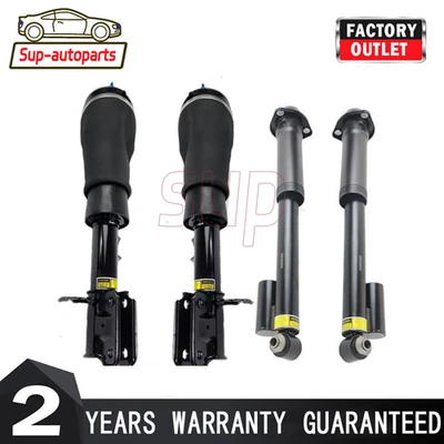 4x Front Rear Air Suspension Shock Struts VDS For Range Rover III L322 3.6 D 4x4 - Image 1 of 4