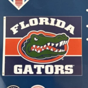 FLORIDA GATORS 36" X 47' FLAG Indoor / Outdoor NCAA Collegiate Licensed NEW - Picture 1 of 4