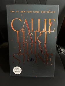 HAND SIGNED CALLIE HART BRIMSTONE WATERSTONES EXCLUSIVE EDITION BONUS CONTENT - Bild 1 von 9