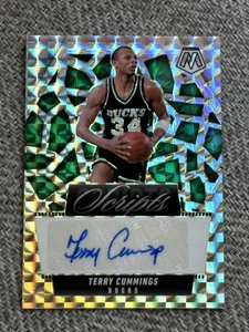 2024-25 Mosaic Scripts Terry Cummings AUTO Bucks Basketball Mosaic #MS-TRY - Picture 1 of 2