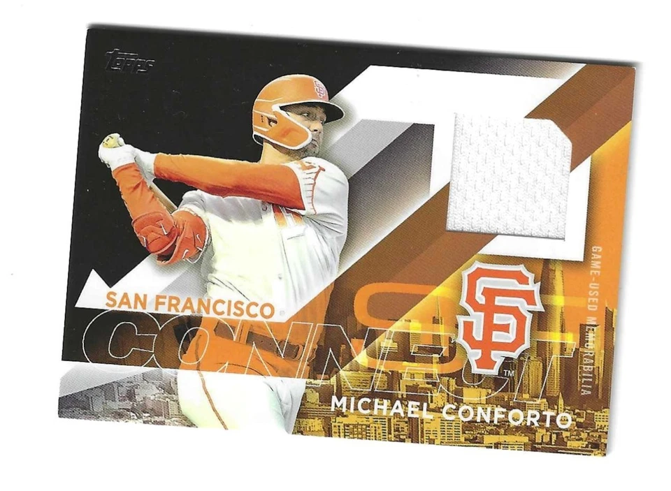 Tarjeta reliquia Topps 2024 - Michael Conforto - Gigantes de San Francisco Foto 1 de 1