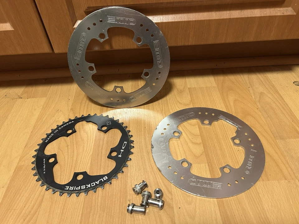 MRP World Cup Chain Guide 110 BCD Bash Ring DE COLECCIÓN DH Downhill BLACKSPIRE 42 Foto 1 de 4