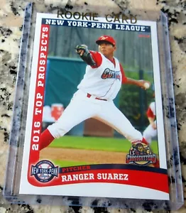 RANGER SUAREZ 2016 Choice Top Prospects 1st Rookie Card RC Phillies 9-0๐ฅ๐ฅ๐ฅ$$$ - Picture 1 of 2