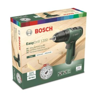 Bosch Akku Bohrschrauber EasyDrill 1200 ohne Akku, 12 Volt System, im Karton - Bild 1 von 4