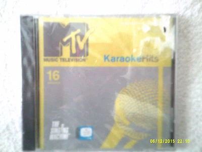 CD MTV KARAOKE HITS 16 SONGS THE SINGING MACHINE STERE0  NEW SEALED - Image 1 of 2