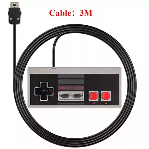 Classic Edition Console Video Game Wired Controller Remote For Nintendo NES Mini - Picture 1 of 11