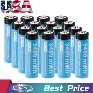 AA AAA Li-ion Rechargeable Lithium ion Batteries 1.5V Battery 1100 / 3400mWh Lot - Picture 1 of 26