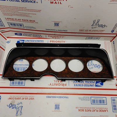 77-79 Cougar Thunderbird Ranchero tablero velocímetro racimo bisel de ajuste OEM Foto 1 de 4