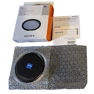 New SONY 82mm Circular Polarizer Filter VF-82CPAM2 Carl Zeiss - Image 1 of 4