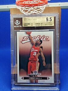 2003-04 Upper Deck MVP #201 Rookie RC Lebron James BGS 9.5 Gem MInt