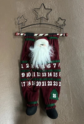 Vintage Advent Calendar Crazy Mt. Countdown to Christmas Advent Calendar 32” - Image 1 of 4