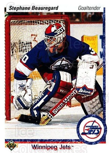 1990-91 Upper Deck #415 Stephane Beauregard - Image 1 of 1