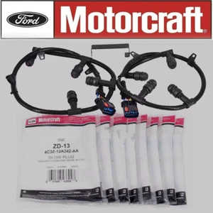 Motorcraft ZD13 glow plug & Harness Kit For 04-10 Ford F250 6.0L Powerstroke - Picture 1 of 11