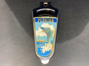 Vintage Bottle Opener FLORIDA USA Ancien Ouvre-Bouteilles FLORIDE ~ SAILFISH SEA - Imagen 1 de 3