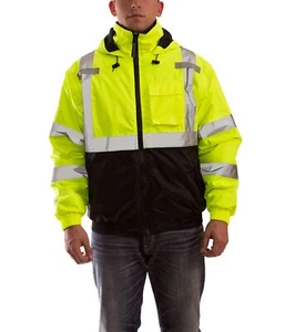 Tingley Rubber Co. J26112 Bomber II High Visibility Insulated Hooded Jacket SM - Picture 1 of 3