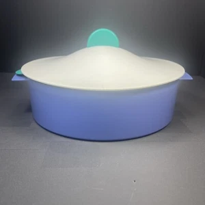 Vintage Tupperware Microwave Steamer Dish Rice Vegetable Cooker 3 Piece Set - Picture 1 of 10