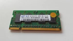 Dell Studio 1537 RAM Memory 1GB PC2-6400 DDR2 Samsung M470T2864QZ3-CF7 Genuine - Picture 1 of 5