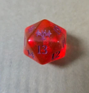MTG Innistrad Crimson Vow D20 Oversized Gift Bundle Life Counter Dice Die - Picture 1 of 2