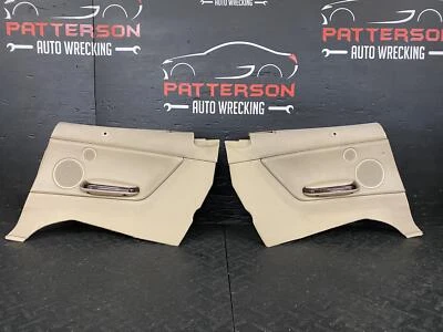 01-06 BMW 325CI CONVERTIBLE CUARTO INTERIOR TRASERO IZQUIERDO Y DERECHO PANELES EMBELLECEDORES BRONCEADOS Foto 1 de 4