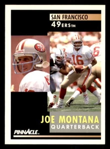 1991 Pinnacle #66 Joe Montana San Francisco 49ers - Picture 1 of 2
