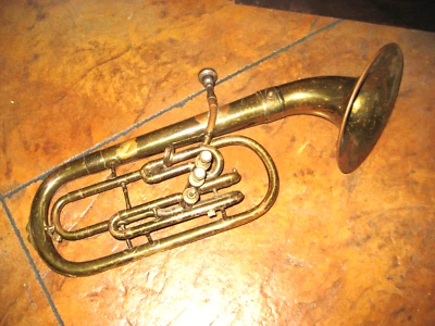 DE COLECCIÓN BUNDY (SELMER) TROMBÓN DE VÁLVULA DE MARCHA, CAMPANA AJUSTABLE Foto 1 de 4