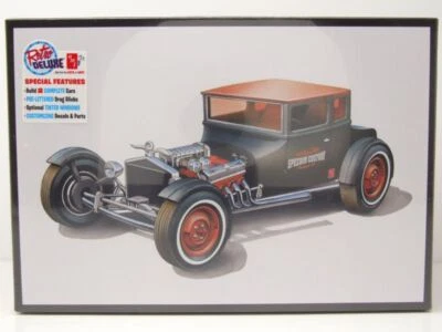 Ford Modello T Chopped Hot Rod 1925 Modellino Auto Kit Costruzione Plastica 1:25 - Immagine 1 di 3