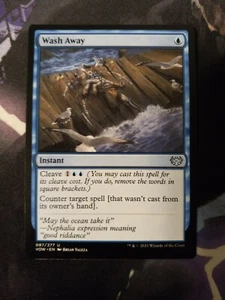 Wash Away Innistrad Crimson Vow Uncommon Magic MTG WOTC M5364 - Bild 1 von 3
