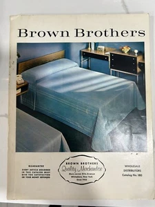 **PRISTINE**Brown Brothers MCM Circa 1960 181 Page Catalog - Foto 1 di 4