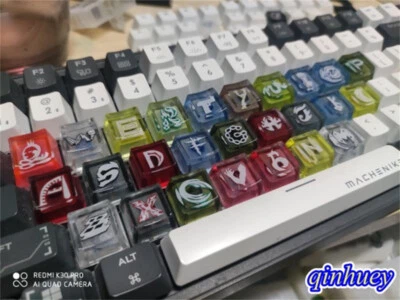 26pcs Handmade Kamen Rider Themed Keycaps Artisan Key cap For Cherry MX Keyboard - Image 1 of 4
