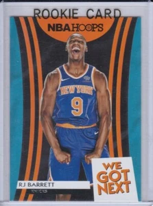 RJ BARRETT ROOKIE CARD New York Knicks Basketball NBA HOOPS WE GOT NEXT RC - Bild 1 von 2