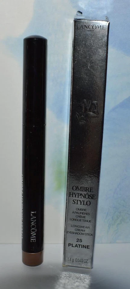 Sombra de ojos Lancome Platine #25 Ombre Hypnose Stylo Longwear Stick TAMAÑO COMPLETO NUEVO EN CAJA Foto 1 de 3