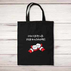 Hairy Snowballs Tote Bag - Imagen 1 de 6