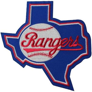 Texas Rangers State Logo Throwback Jersey 1984-93 MLB Emblème Manches Patch - Picture 1 of 2
