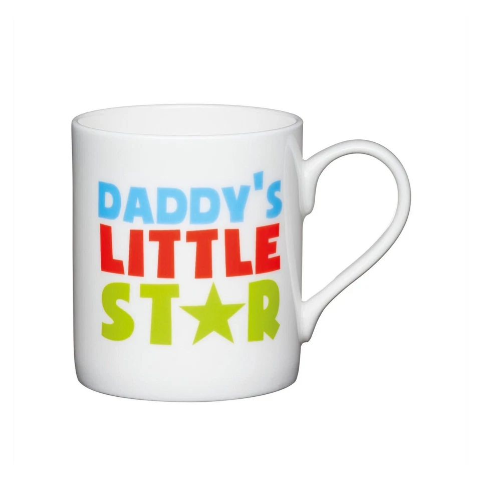 Taza de chocolate caliente para niños 250 ml Daddys Little Star taza para niños hueso fino de porcelana Foto 1 de 1