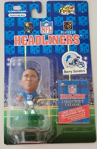 New Barry Sanders # 20 Detroit Lions 1996 NFL Football Headliners 3" Figure - Picture 1 of 2