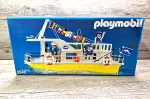Playmobil ® 3540 Houseboat Houseboat Boat Ship Excursion Boat NEW Original Packaging RARE Rare - Picture 1 of 6