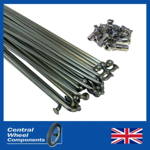 Juego de radios y pezones (galvanizado) - BSA Bantam / Tiger Cub - (21 llantas) - Imagen 1 de 1