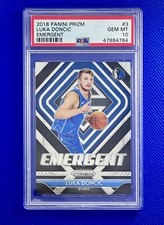 2018-19 Panini Prizm LUKA DONCIC Rookie Card RC #3 PSA 10 Mavericks GEM MINT!!