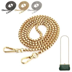 Replacement Purse Chain Strap Handle Shoulder Crossbody Handbag Bag Metal Chain - Picture 1 of 15
