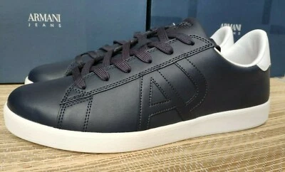 Armani Jeans Zapatillas/Entrenadores Hombre Parte Superior Baja - Parte Superior Cuero Foto 1 de 4