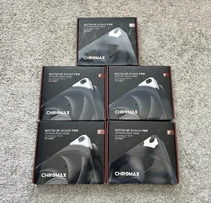 Noctua NF Chromax 120mm PC Case Fans (Lot) - Photo 1/1