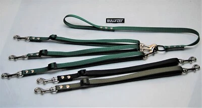Koppel-Leine erweiterbar, verstellbar 20mm, für mehrere Hunde Dogwalker  - Bild 1 von 3