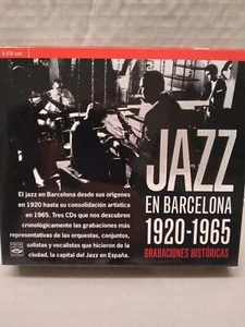 JAZZ EN BARCELONA 1925-1965 GRABACIONES HISTORICAS 3×CD Box 2005 imp NEW-SEALED  - Picture 1 of 5