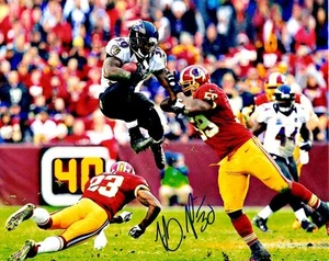 Autographed BERNARD PIERCE Baltimore Ravens 8x10 Photo w/COA - Picture 1 of 1