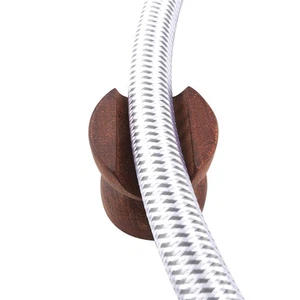 45mm HiFi Rose Wood Speaker Insulation Wire Holder Bracket Support Cable Stand D - Picture 1 of 11